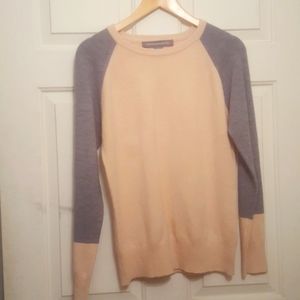 Luxurious Gray and pink French Connection sweater